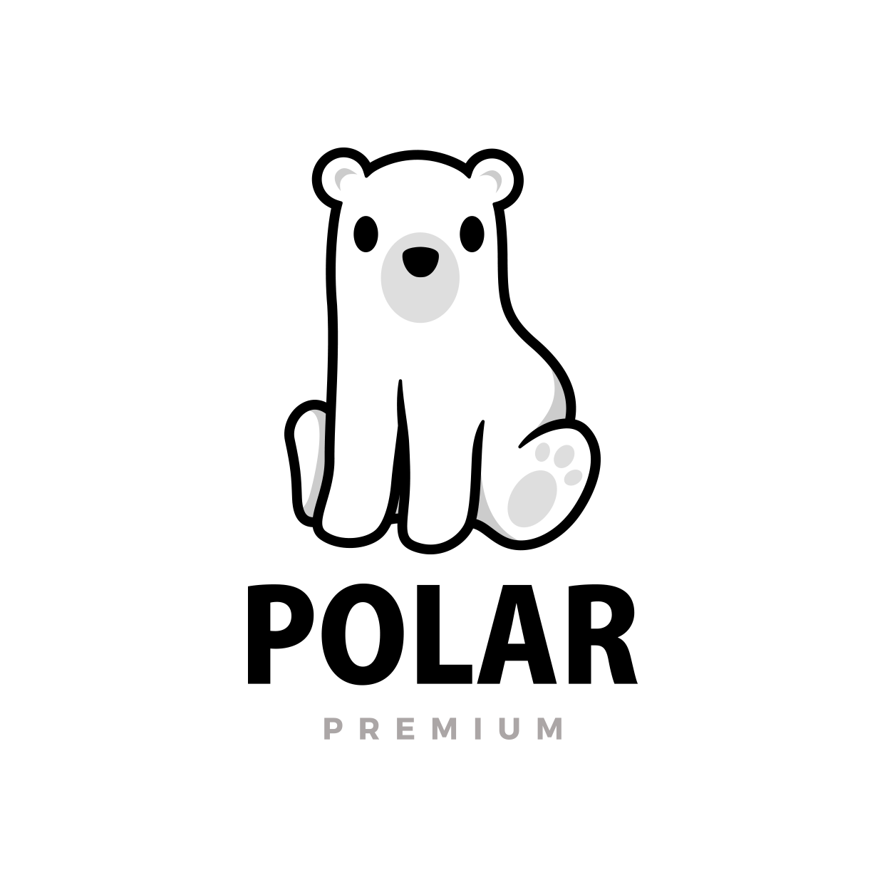 母婴北极熊logo