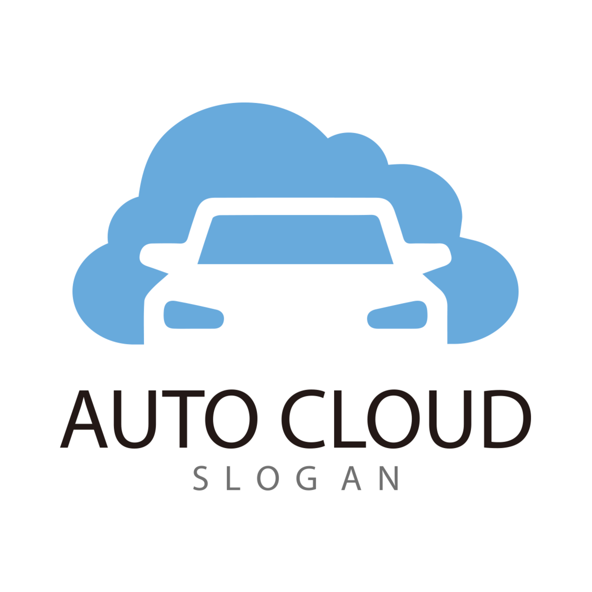 汽车蓝色云朵logo