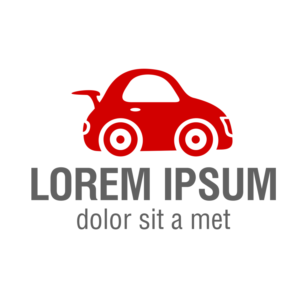 汽车红色logo