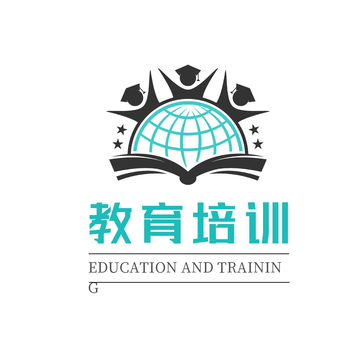 logo教育标志一个字