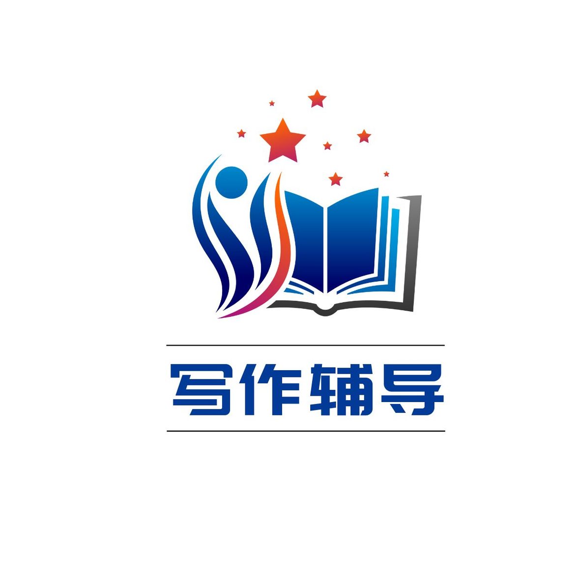 教育火苗星星logo
