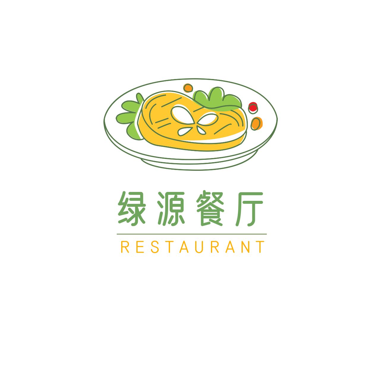 餐饮萝卜菜logo