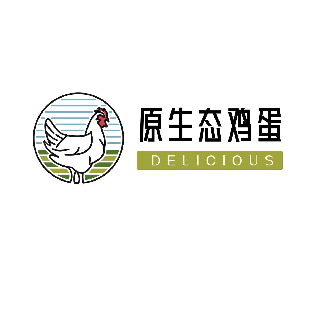 餐饮鸡公鸡logo