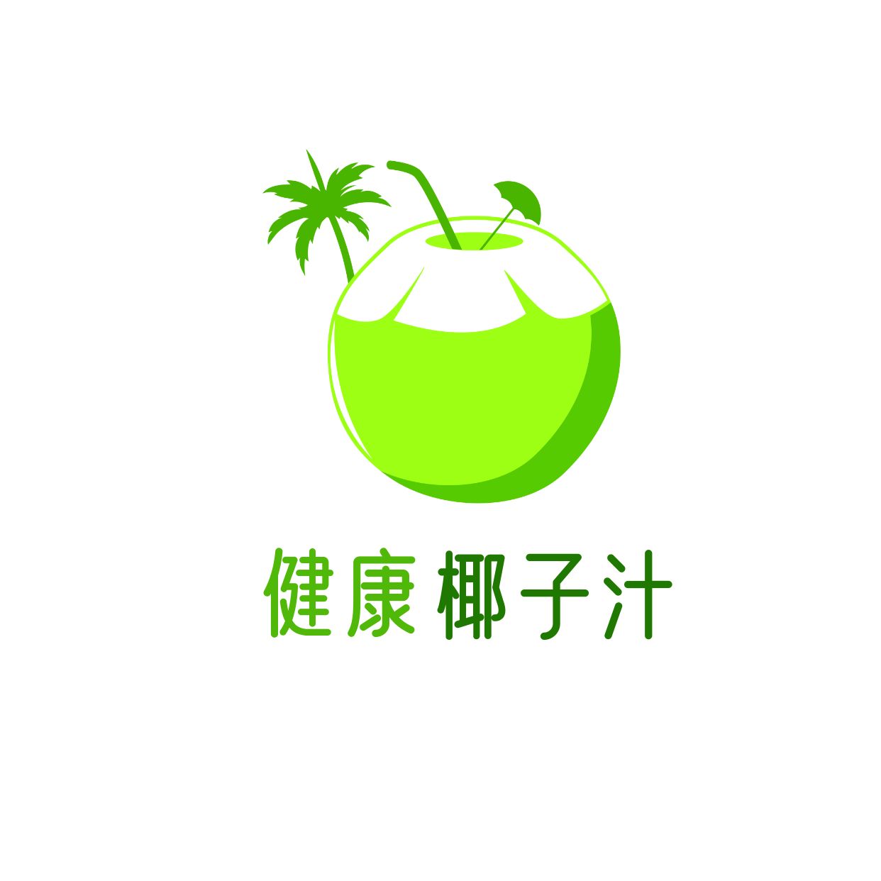 餐饮椰子logo