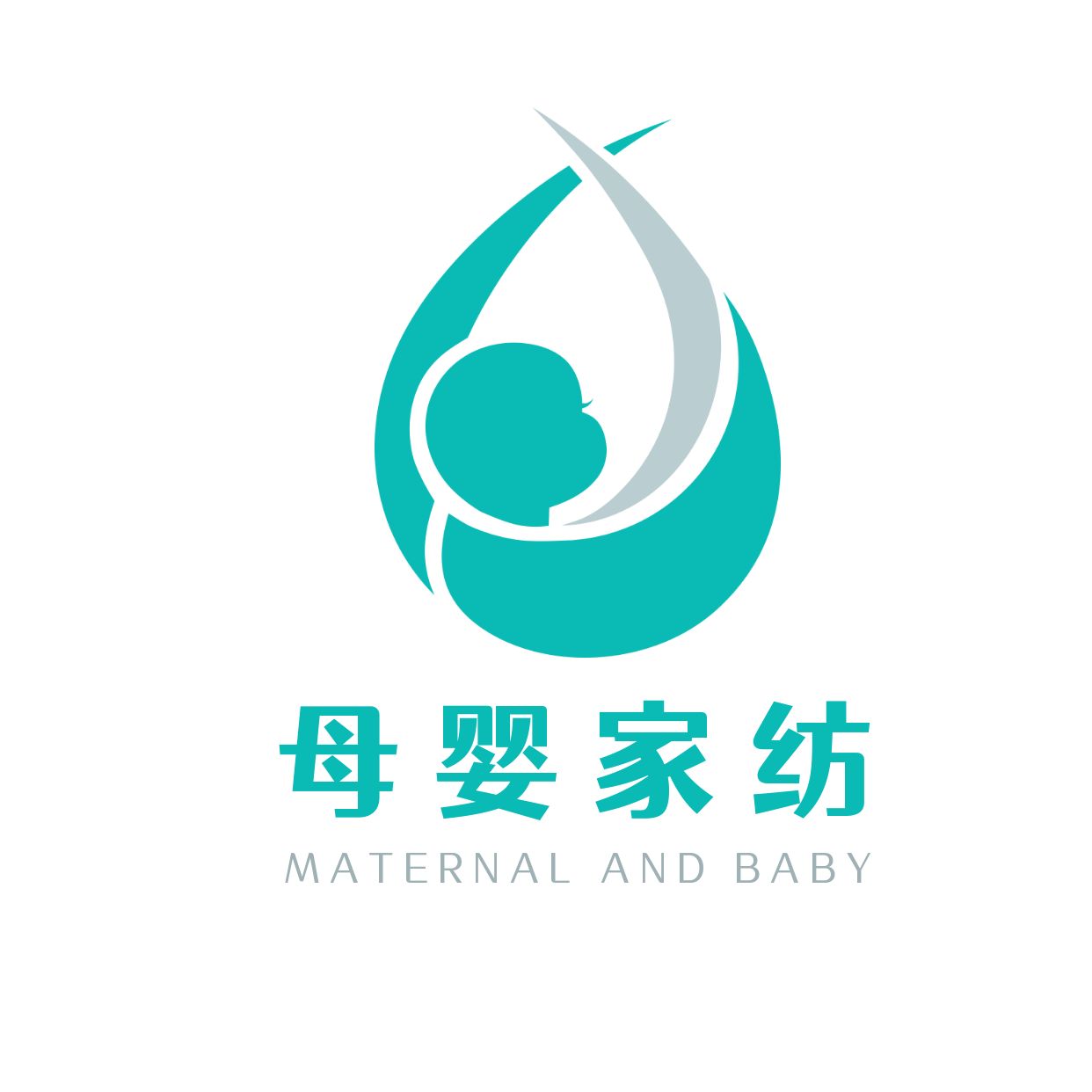 母婴绿婴儿logo