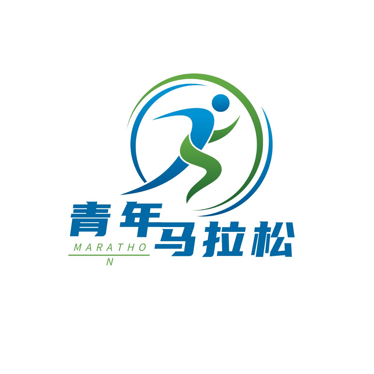 运动奔跑logo