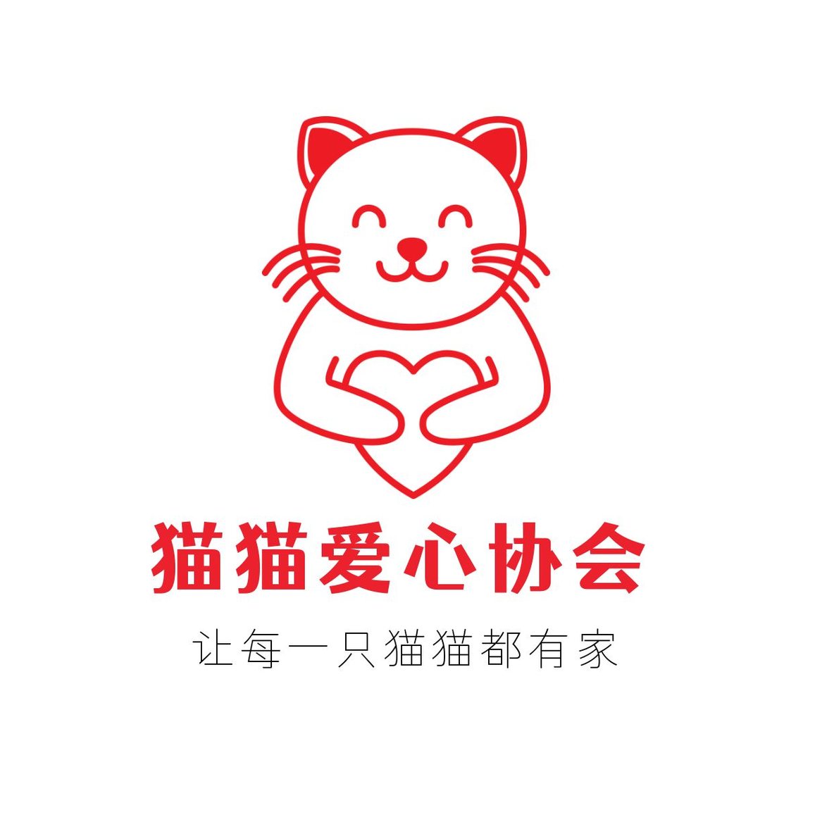 母婴猫咪logo