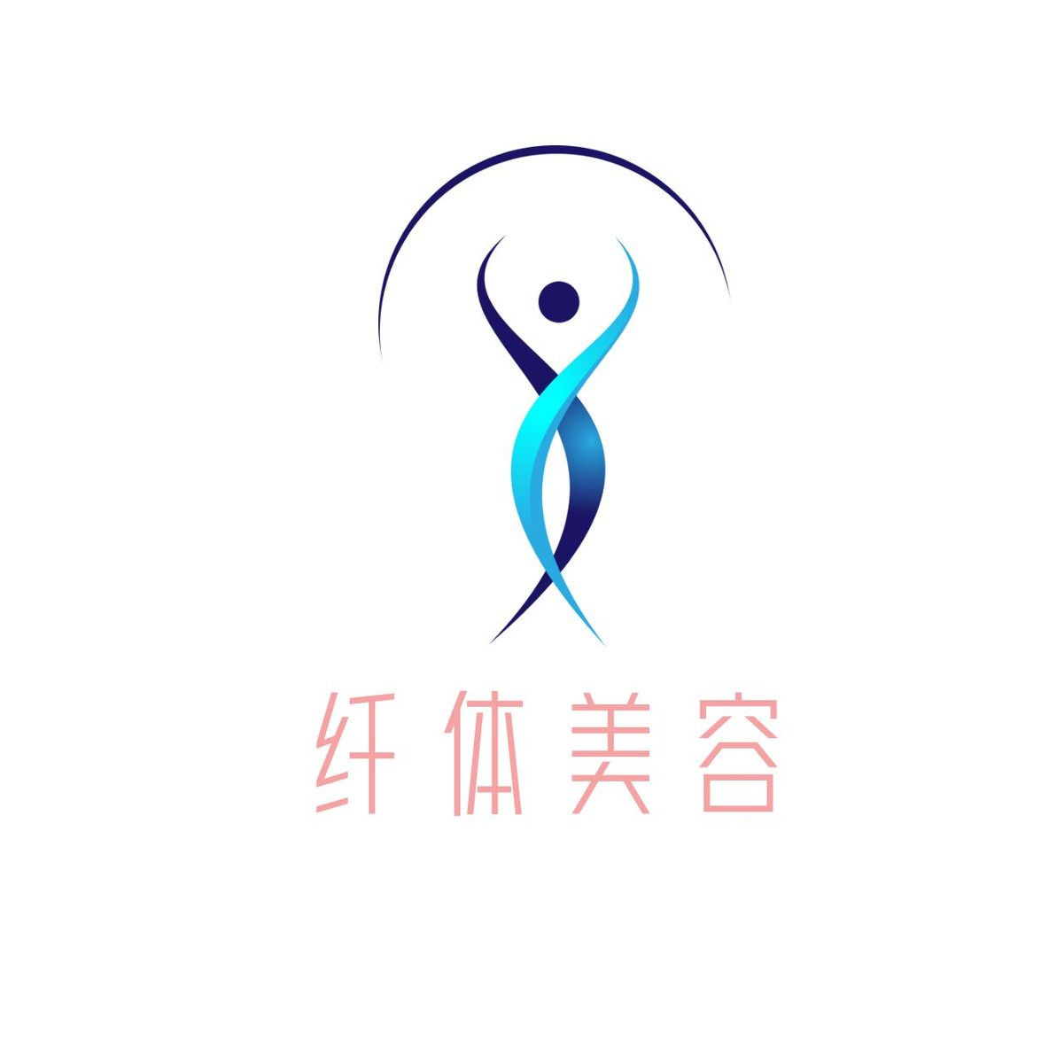 美妆飞人logo