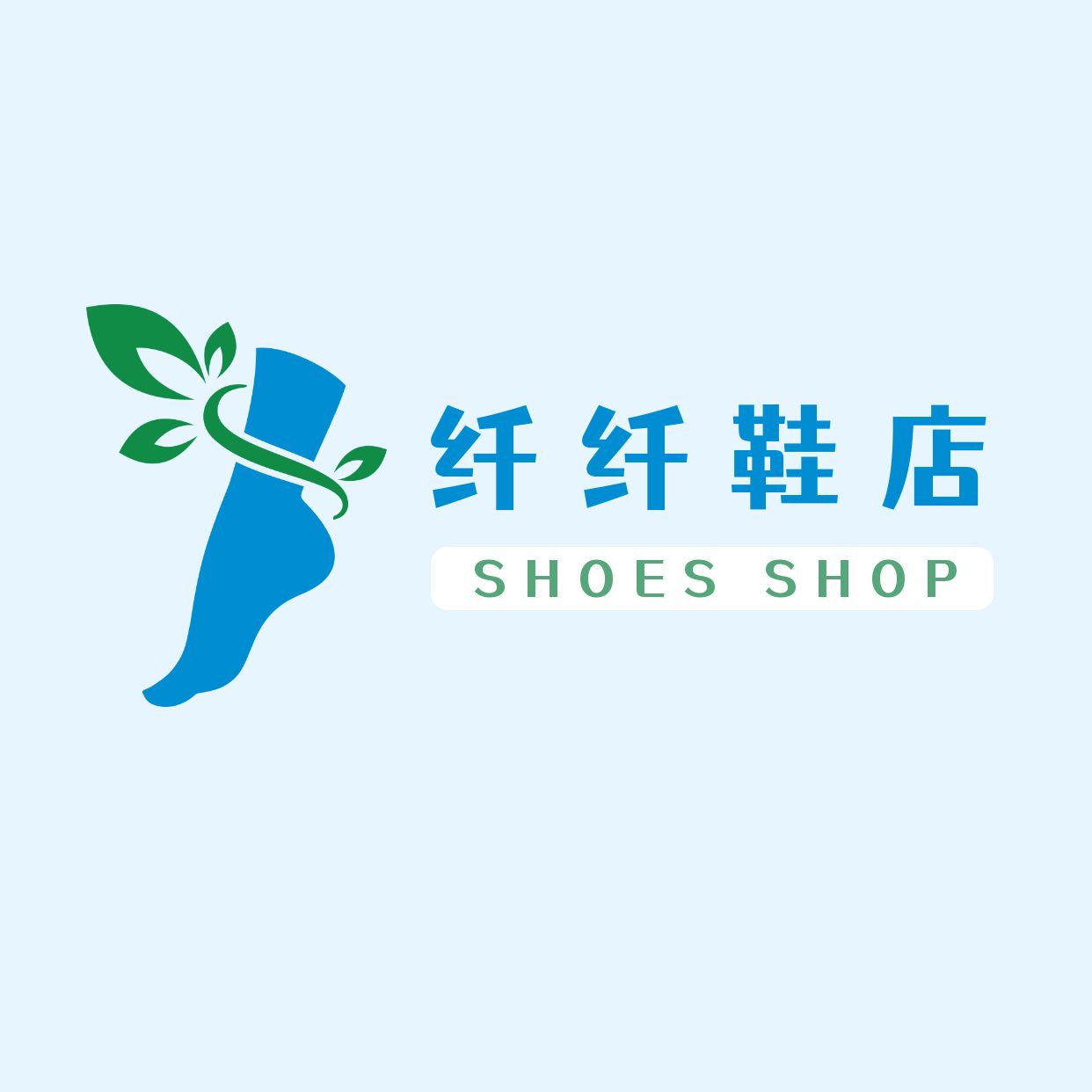 美妆蓝脚logo