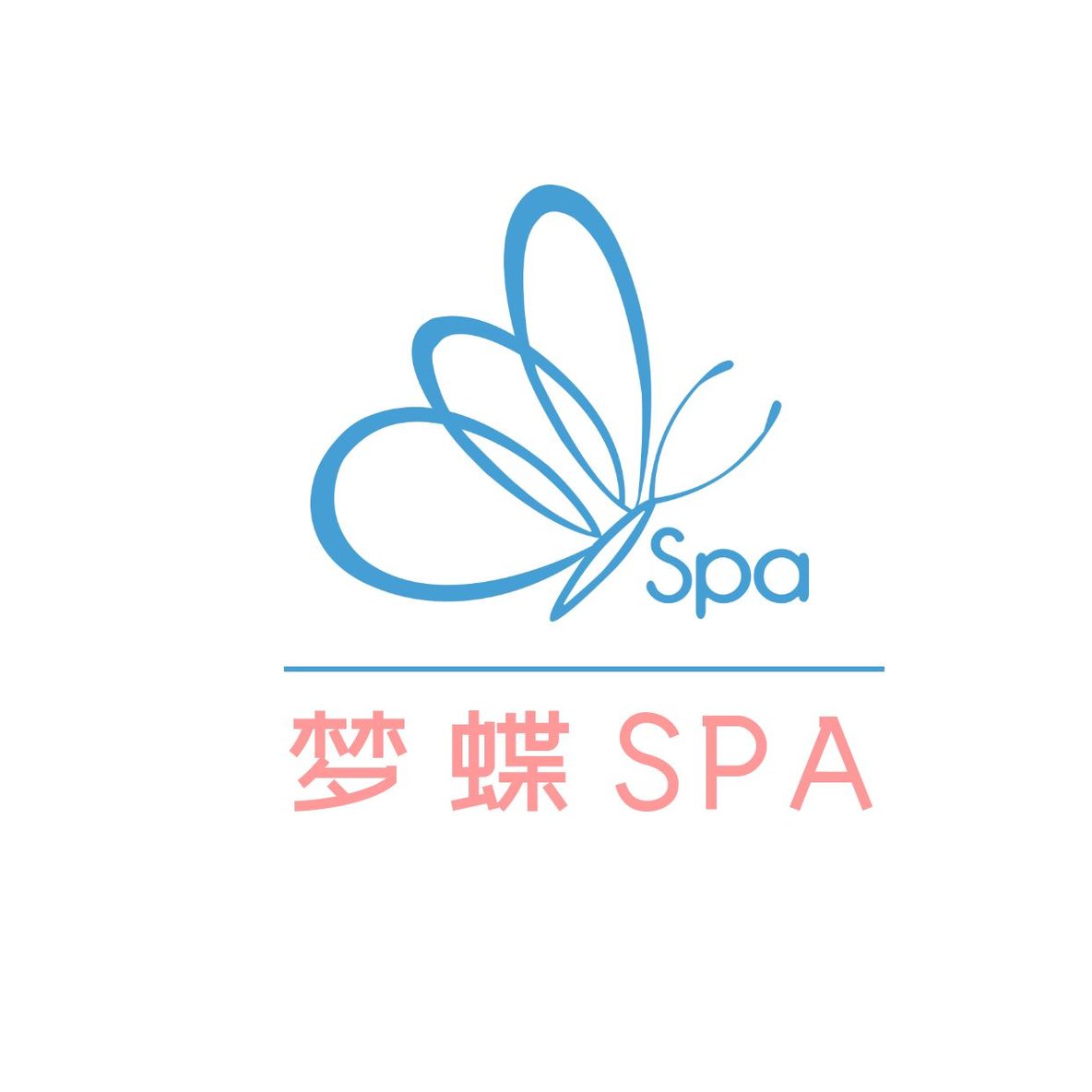 美妆蝴蝶logo