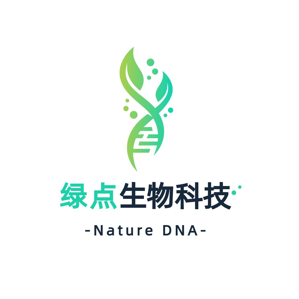 logo自然DNA标识模板设计